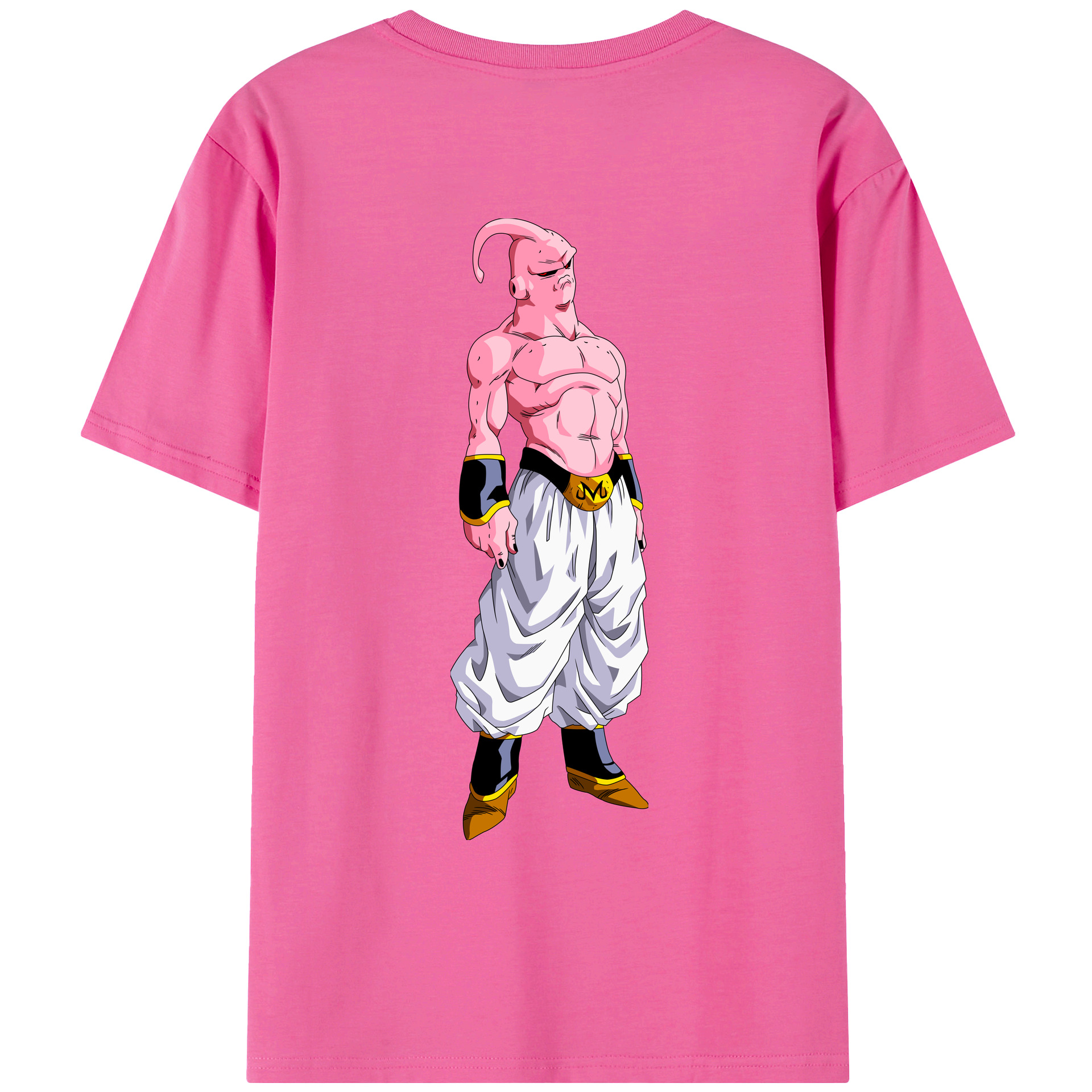 （画像用） ドラゴンボール 魔人ブウ DRAGON BALL Majin Buu レディース半袖Tシャツ(バックプリント)